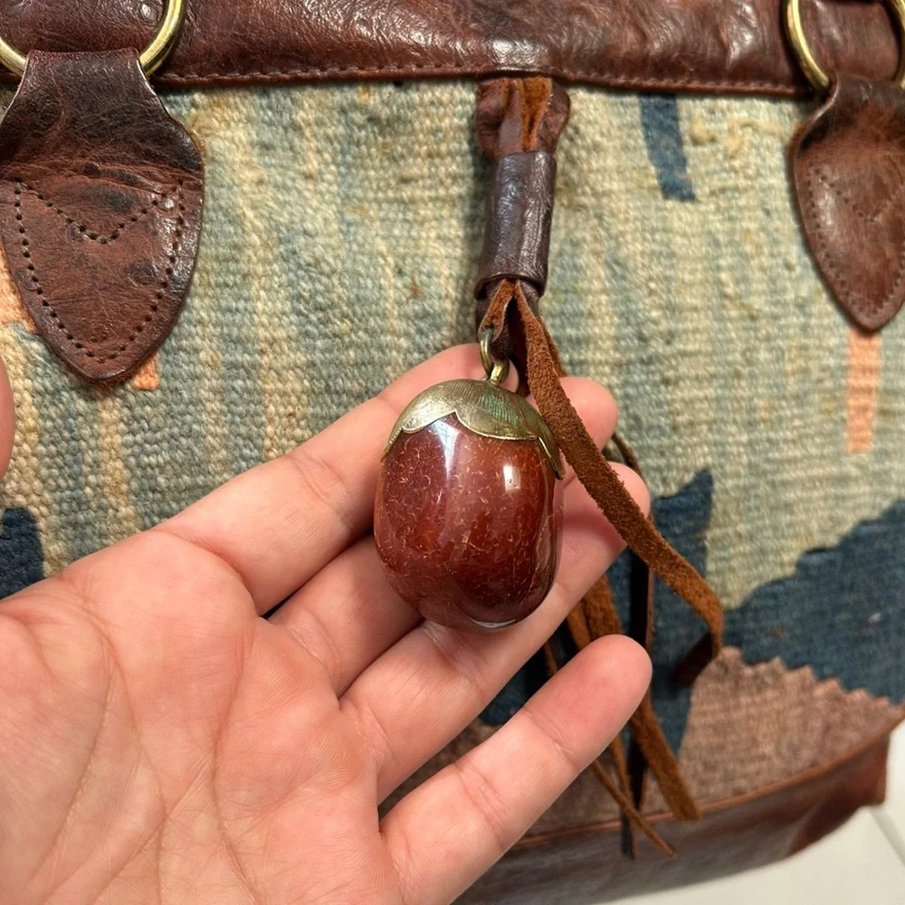 Rome Vintage Leather Large Bag / Sholder - Picture 4 of 9